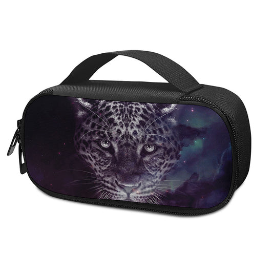 Galaxy Jaguar Print Insulin Cooler Travel Case