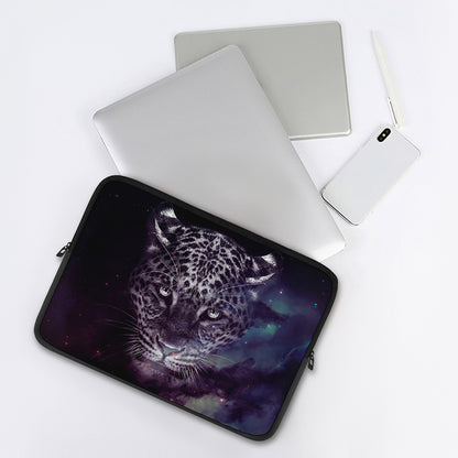 Galaxy Jaguar Print Laptop Sleeve