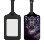 Galaxy Jaguar Print Luggage Tag