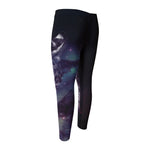 Galaxy Jaguar Print Men's Compression Pants