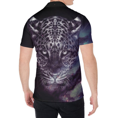 Galaxy Jaguar Print Men's Shirt