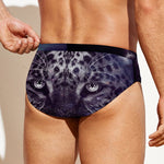 Galaxy Jaguar Print Men's Swim Briefs