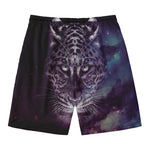 Galaxy Jaguar Print Men's Swim Trunks