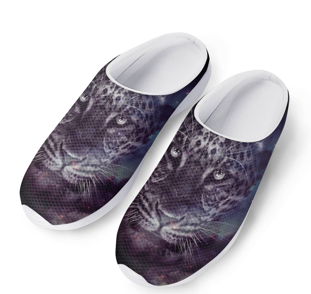 Galaxy Jaguar Print Mesh Casual Shoes