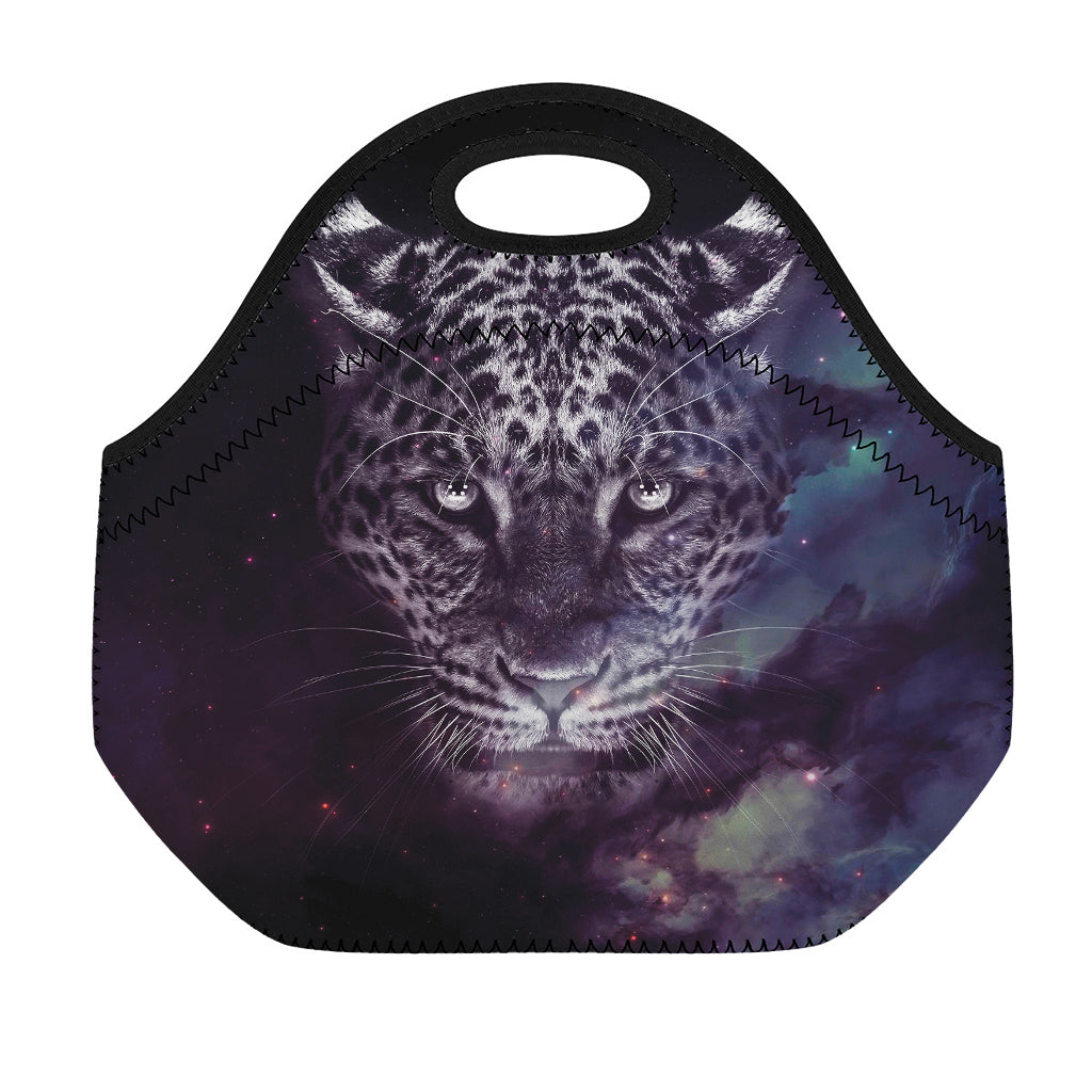 Galaxy Jaguar Print Neoprene Lunch Bag
