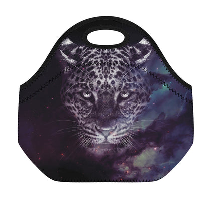 Galaxy Jaguar Print Neoprene Lunch Bag