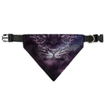 Galaxy Jaguar Print Over The Collar Dog Bandana