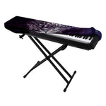 Galaxy Jaguar Print Piano Keyboard Cover