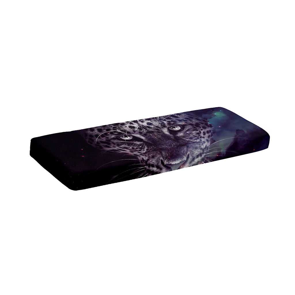 Galaxy Jaguar Print Piano Keyboard Cover