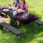 Galaxy Jaguar Print Picnic Table Cover
