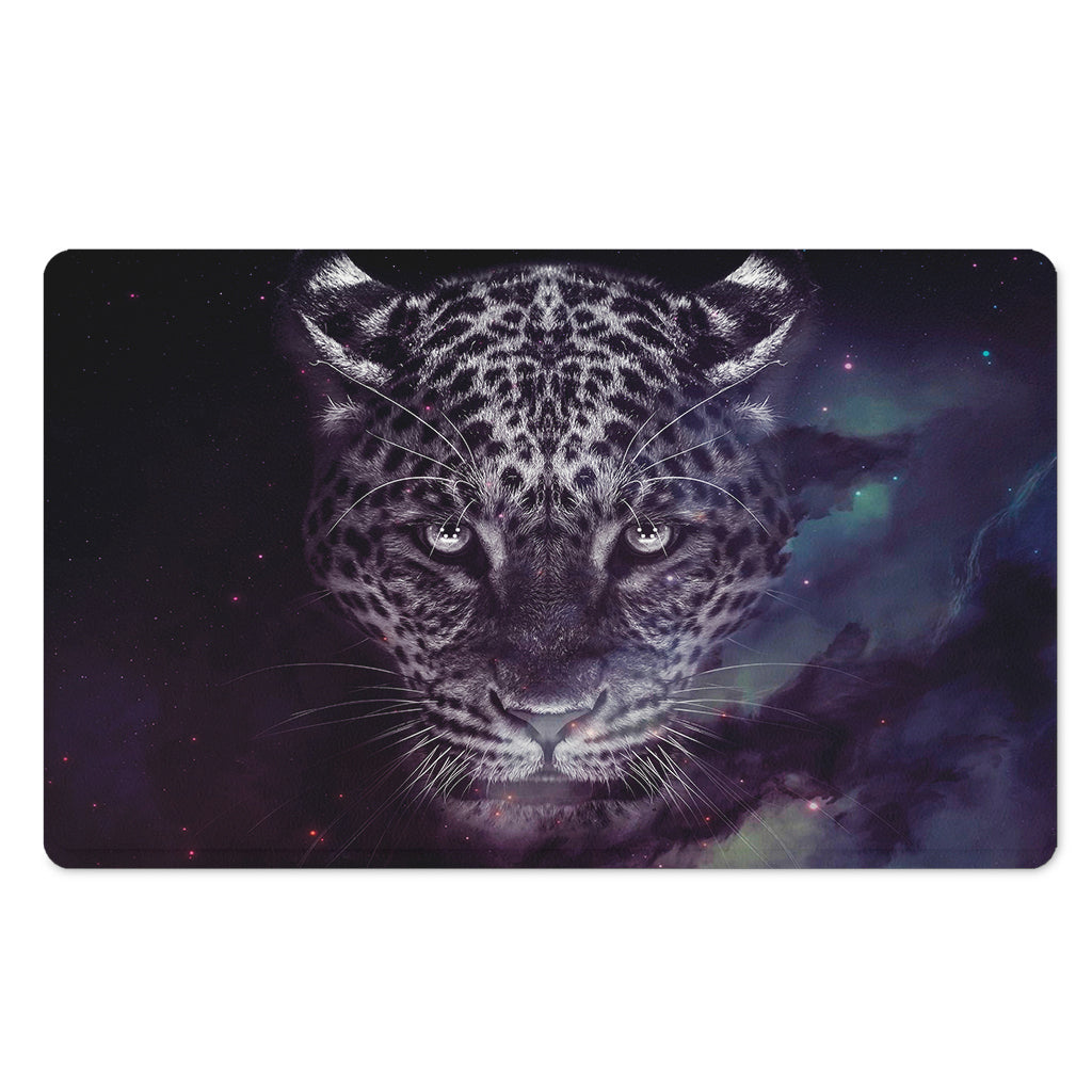 Galaxy Jaguar Print Polyester Doormat