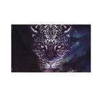 Galaxy Jaguar Print Polyester Flag