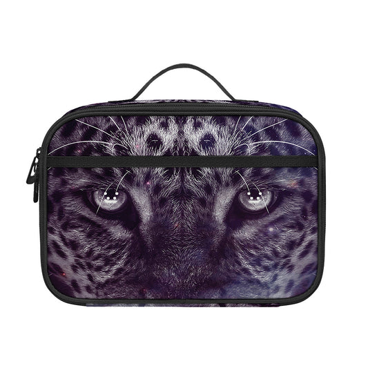 Galaxy Jaguar Print Portable Lunch Bag