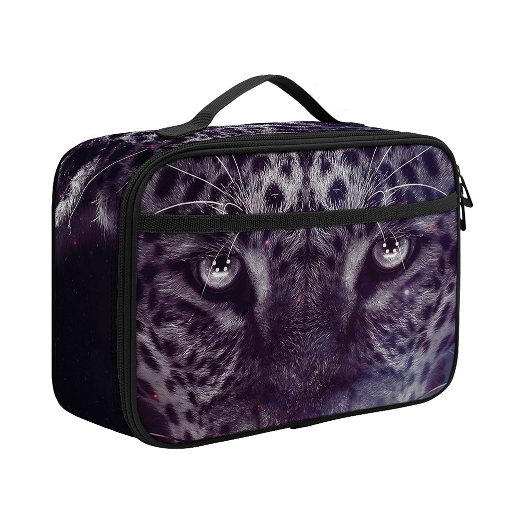 Galaxy Jaguar Print Portable Lunch Bag