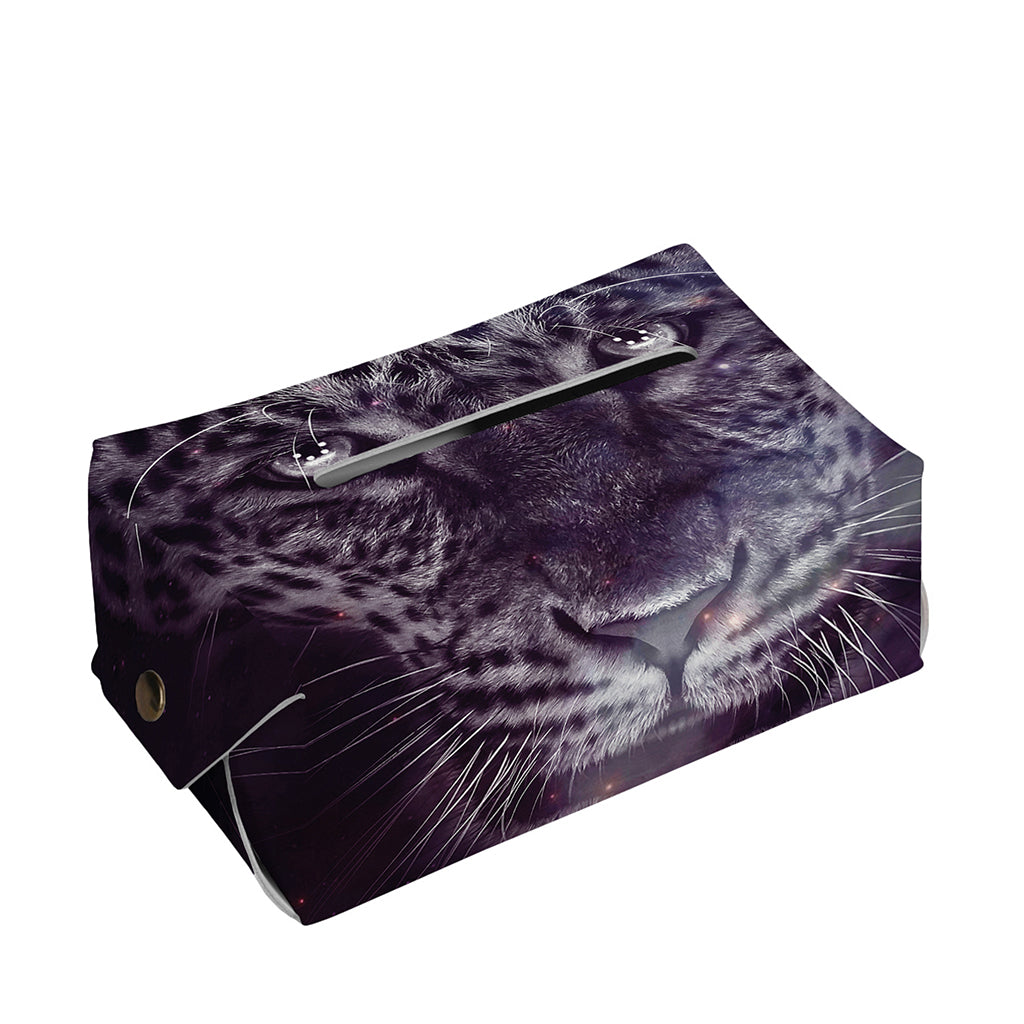 Galaxy Jaguar Print Rectangle Tissue Box Cover
