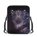 Galaxy Jaguar Print Rectangular Crossbody Bag