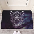 Galaxy Jaguar Print Rubber Doormat