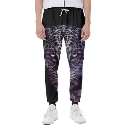 Galaxy Jaguar Print Scuba Joggers