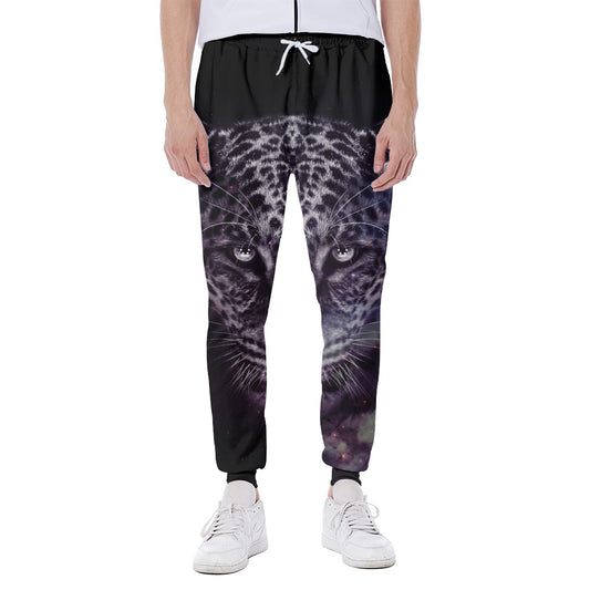 Galaxy Jaguar Print Scuba Joggers