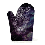 Galaxy Jaguar Print Single Oven Mitt