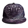 Galaxy Jaguar Print Snapback Cap