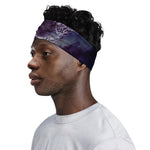 Galaxy Jaguar Print Sports Headband