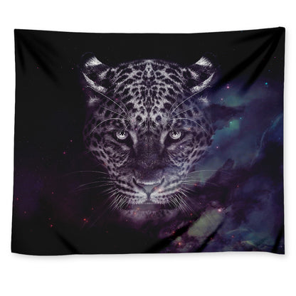 Galaxy Jaguar Print Tapestry