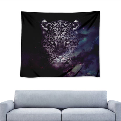Galaxy Jaguar Print Tapestry