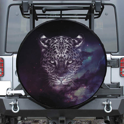 Galaxy Jaguar Print Tire Cover
