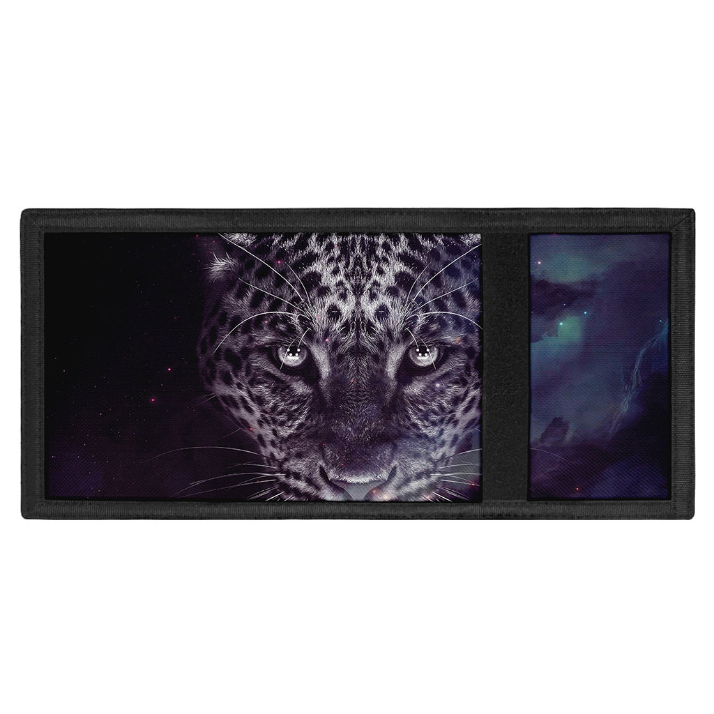 Galaxy Jaguar Print Trifold Wallet