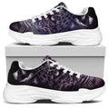 Galaxy Jaguar Print White Chunky Shoes