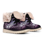 Galaxy Jaguar Print Winter Boots