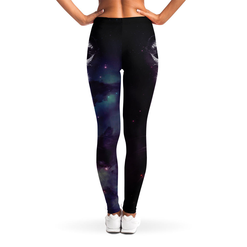 Galaxy Jaguar Print Women's Leggings