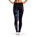Galaxy Jaguar Print Women's Leggings