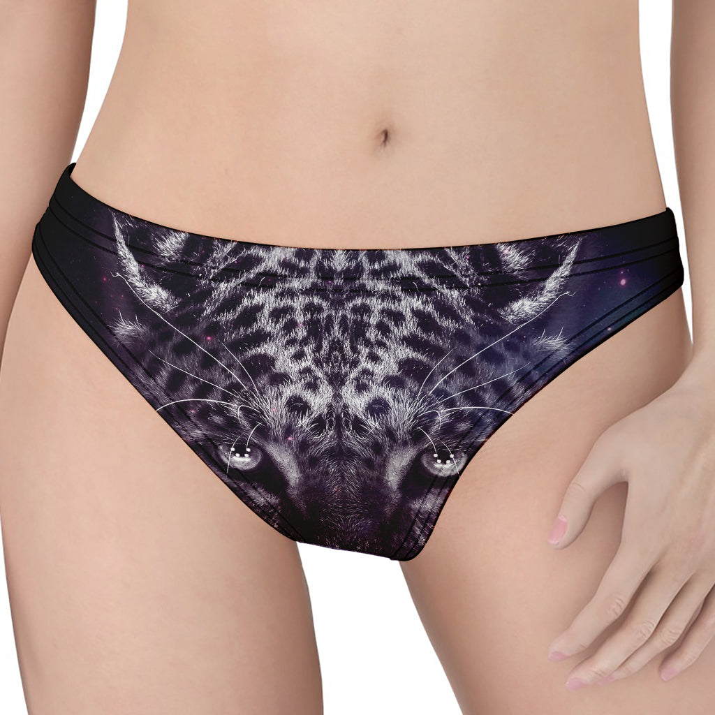 Galaxy Jaguar Print Women's Thong