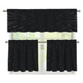 Galaxy Lightspeed Print 3 Piece Kitchen Curtains