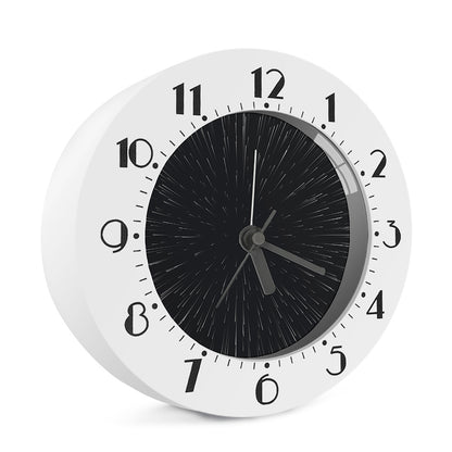 Galaxy Lightspeed Print Alarm Clock