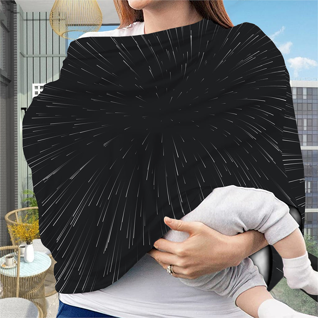 Galaxy Lightspeed Print Baby Seat Cover