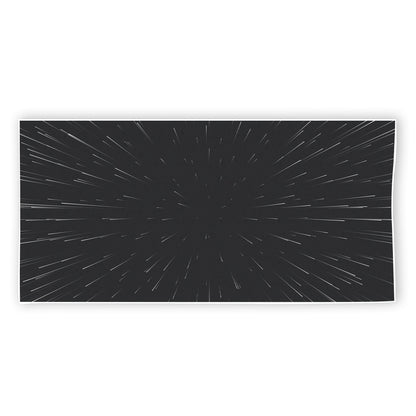 Galaxy Lightspeed Print Beach Towel