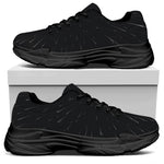 Galaxy Lightspeed Print Black Chunky Shoes