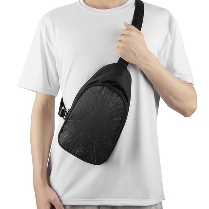 Galaxy Lightspeed Print Chest Bag