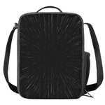 Galaxy Lightspeed Print Crossbody Lunch Bag