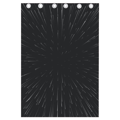 Galaxy Lightspeed Print Curtain