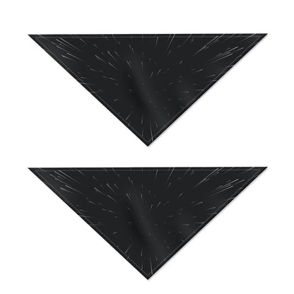 Galaxy Lightspeed Print Dog Bandana