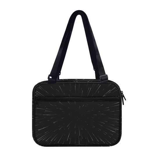 Galaxy Lightspeed Print Double Strap Bible Bag