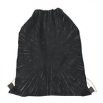 Galaxy Lightspeed Print Drawstring Bag