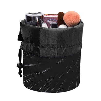 Galaxy Lightspeed Print Drawstring Makeup Bag