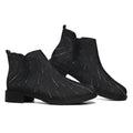 Galaxy Lightspeed Print Flat Ankle Boots