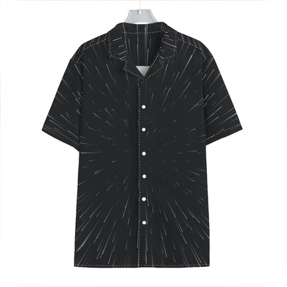 Galaxy Lightspeed Print Hawaiian Shirt