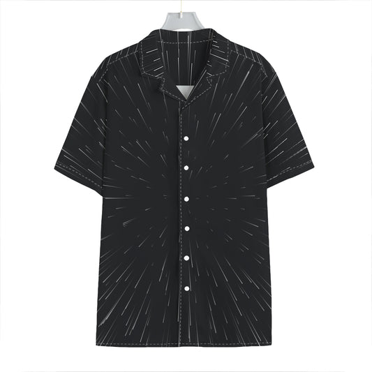 Galaxy Lightspeed Print Hawaiian Shirt